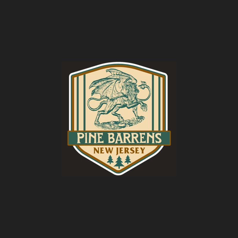 Jersey Devil Travel Badge Bucket Hat