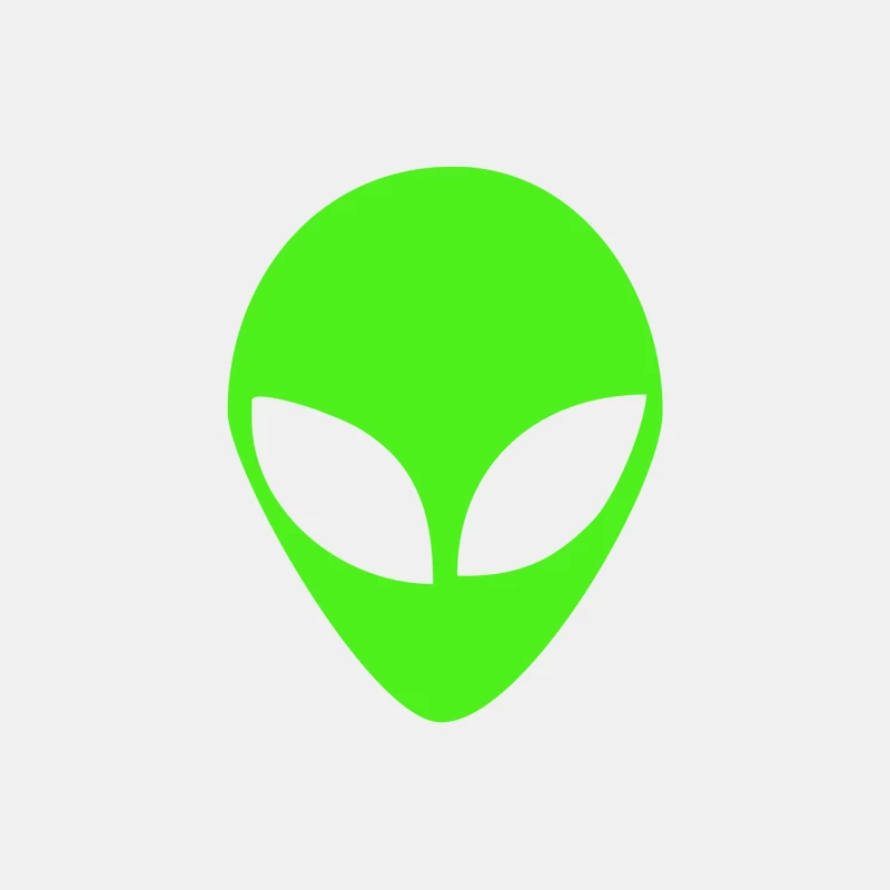 uomo ALIENO ufo stampa VERDE FLUO divertente MITICHE Male Tank Top