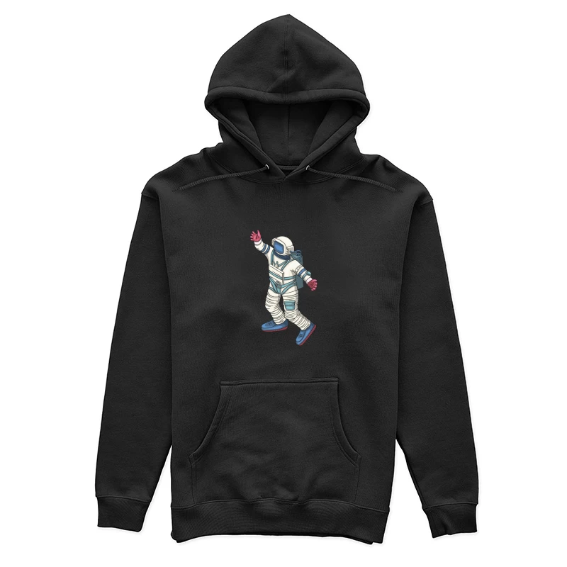Astronaut im Raumanzug winkend Damen Pullover Hoodie