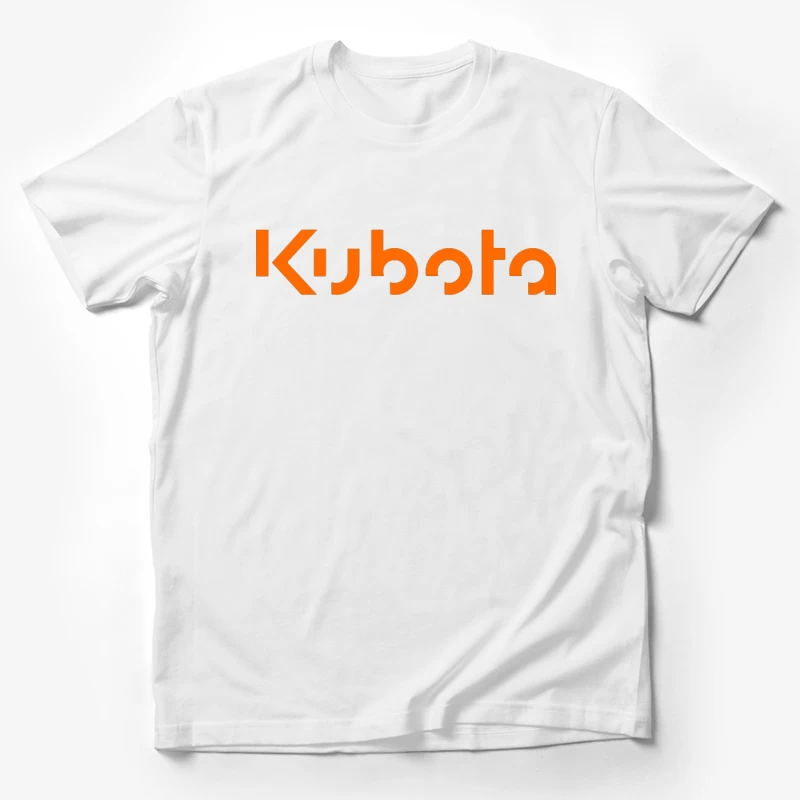 Kubota Corporation Orange Logo Design Male T-Shirt