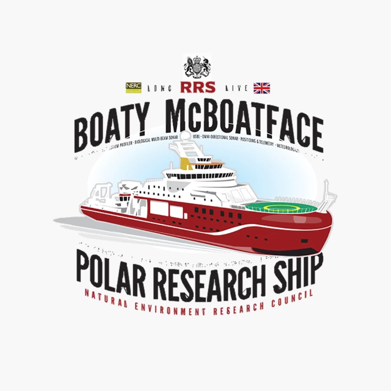 Boaty McBoatface Cotton Tote Bag
