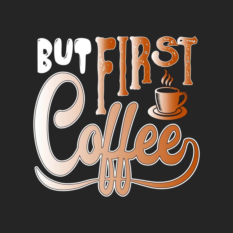 Café avant tout Femme Sweat-shirt à enfiler