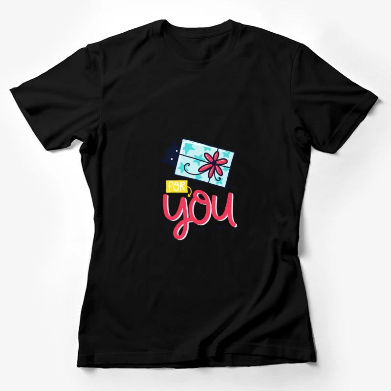 Cadeau pour vous avec un chat Femme T-Shirt