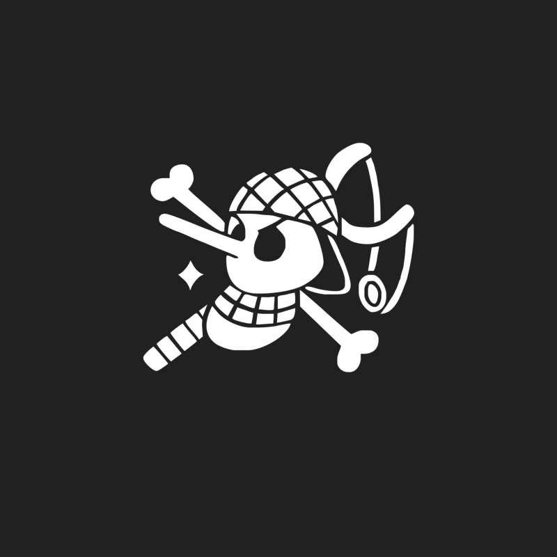 Usopp Flag One Piece Bucket Hat