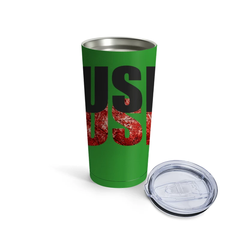 Artistic Representation of Illusion Travel Mug