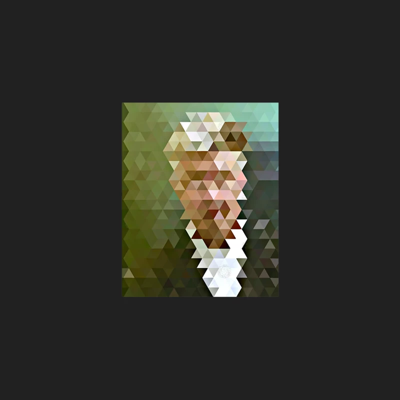 David Lynch Geometric Tribute Design Bucket Hat