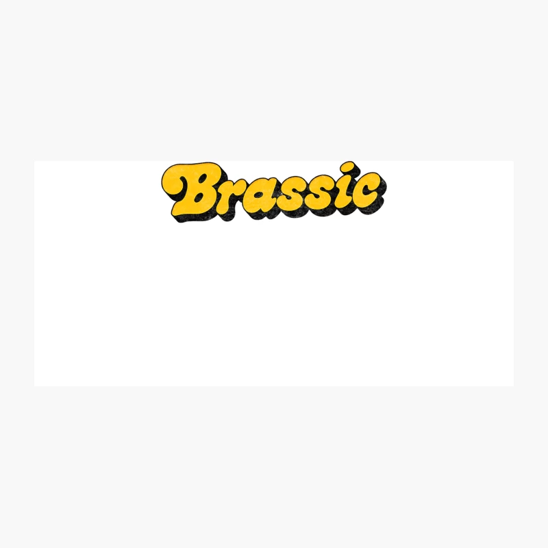 BRASSIC   Faded &amp_ Distressed Style Design Coffee Mug