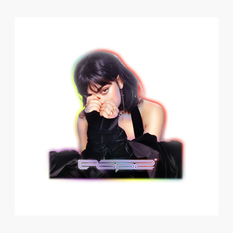2 Charli XCX - Charli Throw Pillow