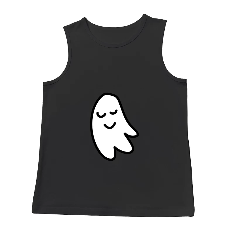 Fantôme souriant minimaliste Homme Débardeur