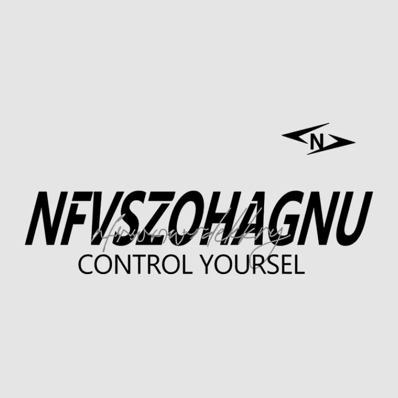 Typografie Kunstwerk mit Motivationsbotschaft Herren Pullover Hoodie