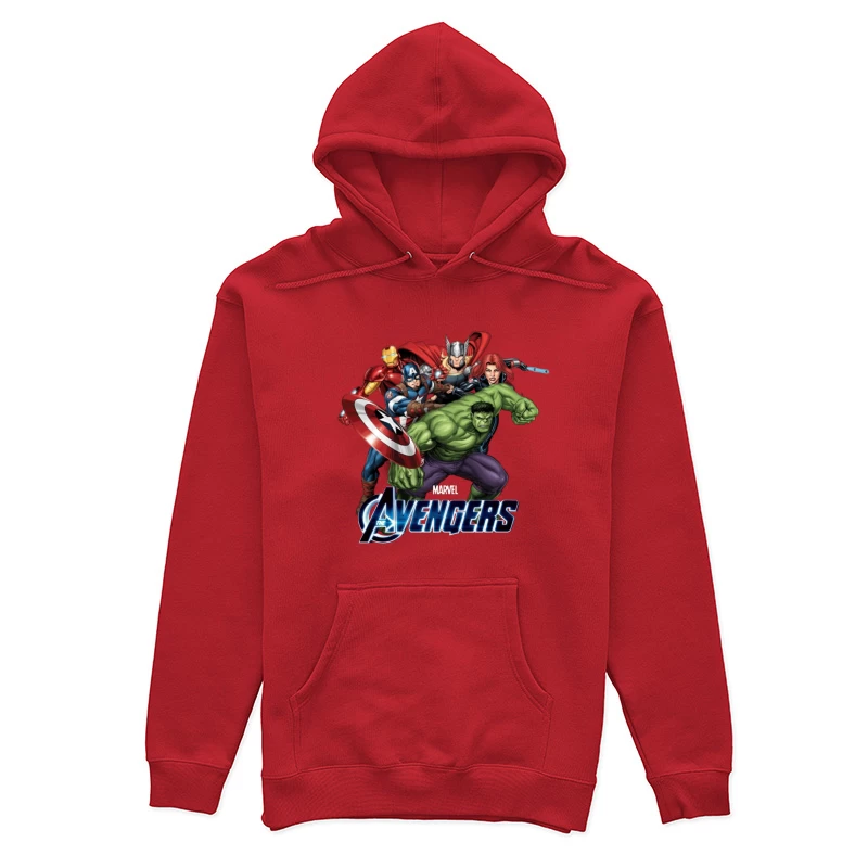 Marvel's Avengers Team Female Pullover Hoodie