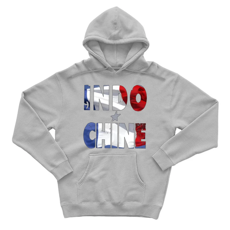 Indochine logo 2 Male Pullover Hoodie