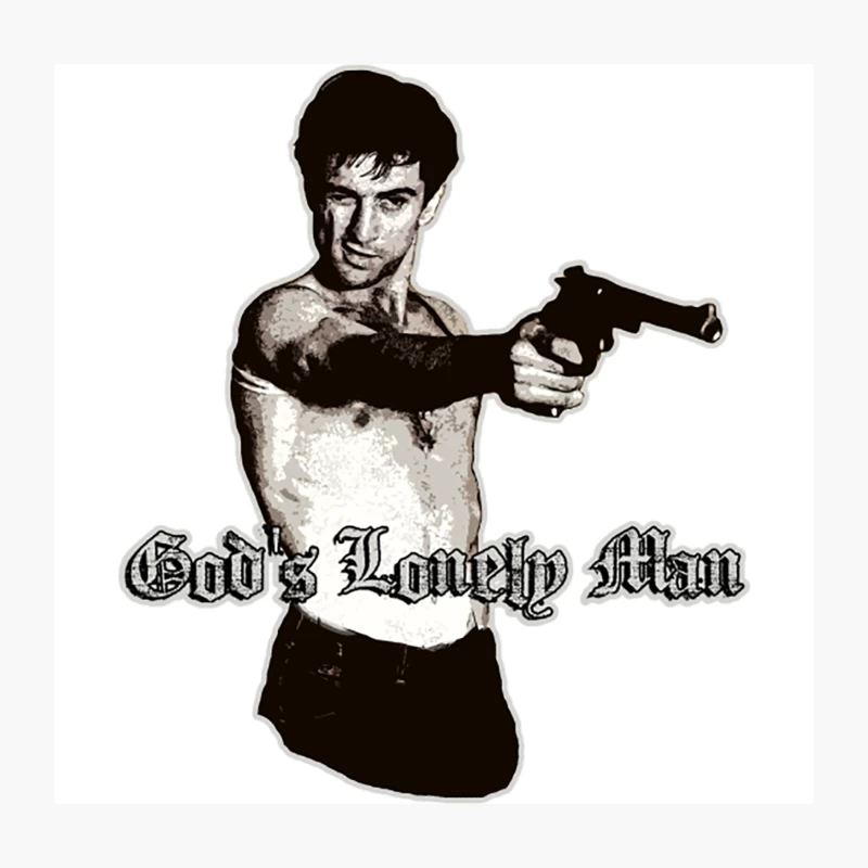 Taxi Driver - God_s Lonely Man Throw Pillow