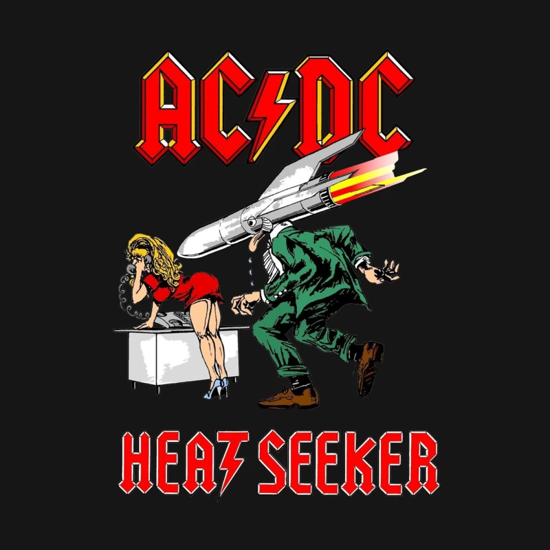 Retro Rock - AC/DC HEATSEEKER Male Long Sleeve T-Shirt