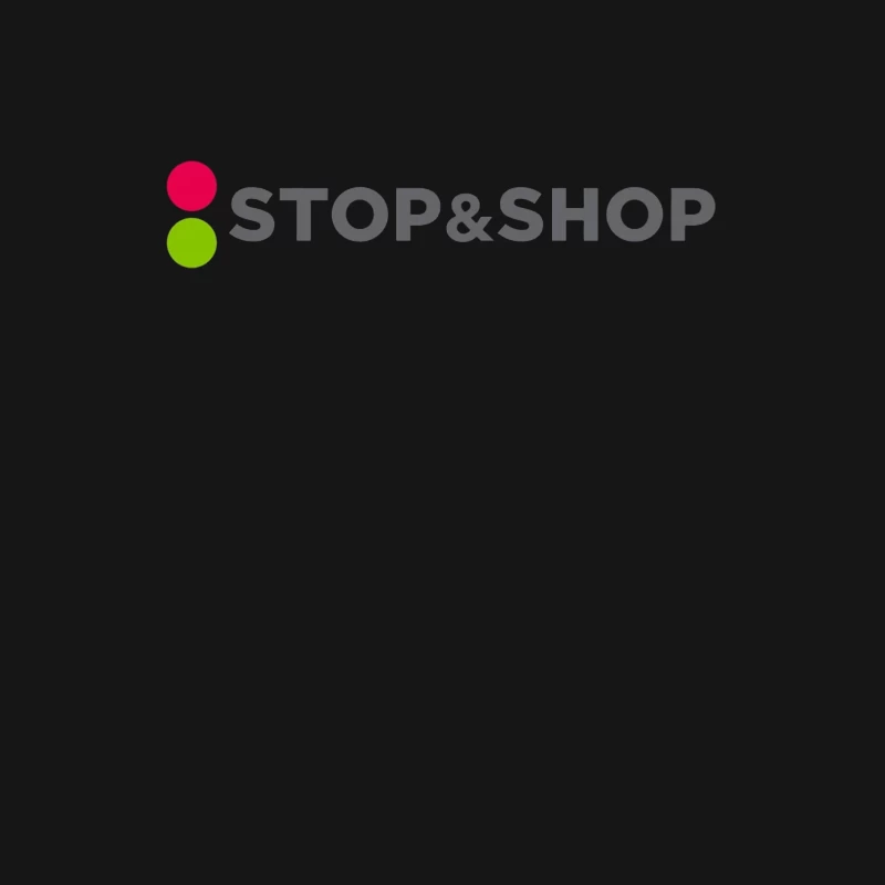 Stop & Shop Retail Brand Logo with Traffic Light Design Male Long Sleeve T-Shirt