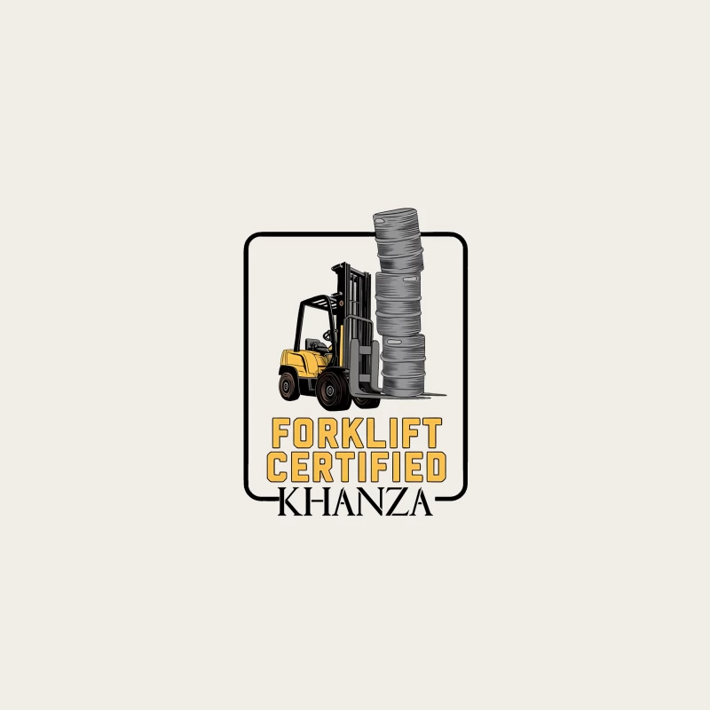 Forklift Certification Industrial Safety Equipment Logo Bucket Hat