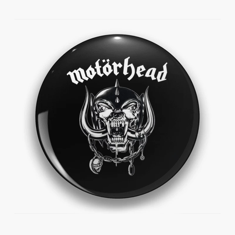 Motörhead Classic War Pig Metal Band Logo Pin