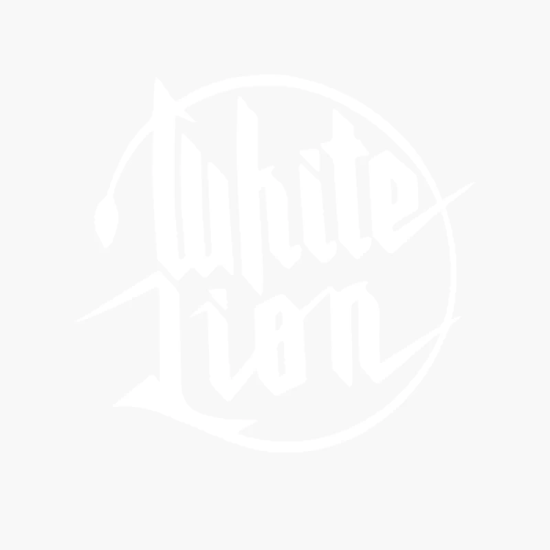 White Lion Cotton Tote Bag