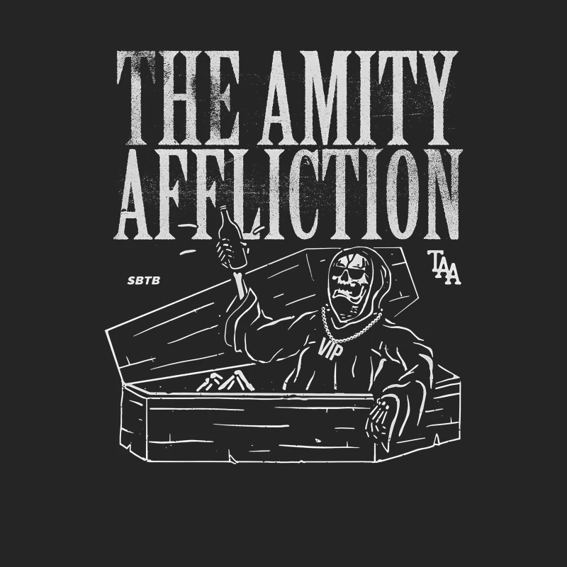 The Amity Affliction Coffin Male Pullover Sweatshirt