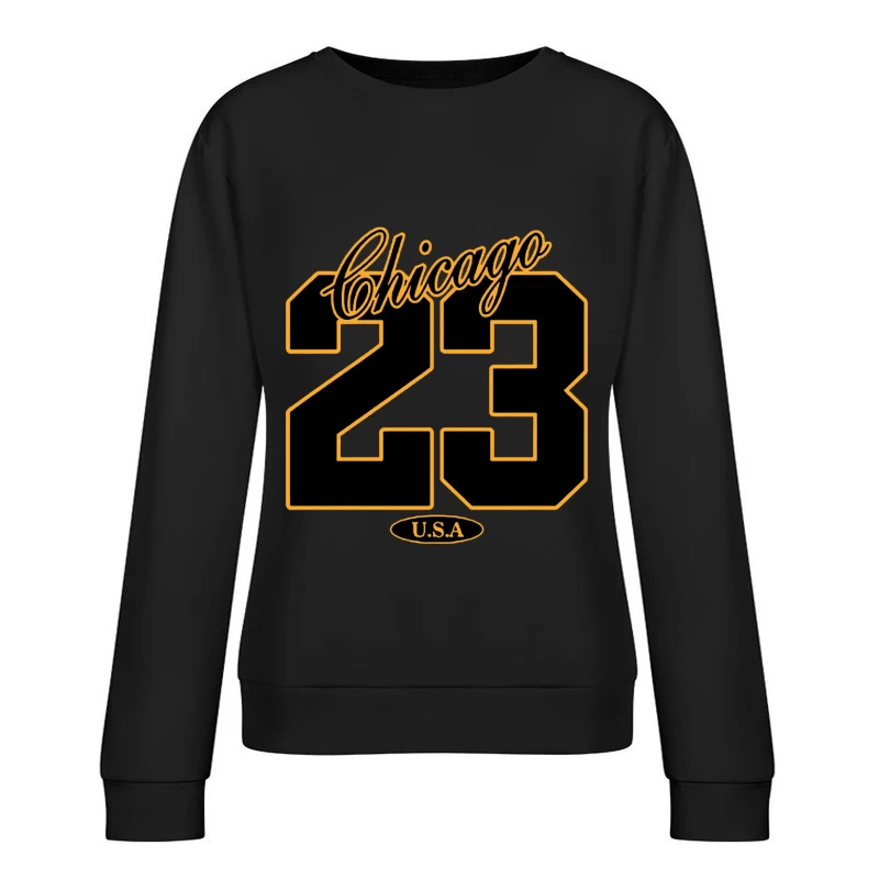 Chicago 23 Design Damen Pullover Sweatshirt