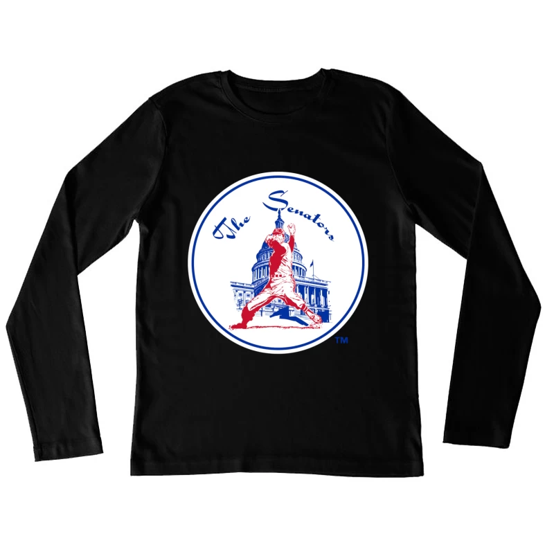 Washington Senators Baseball Club Female Long Sleeve T-Shirt