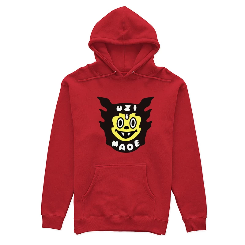 Lustiges Monster-Maskottchen-Design Damen Pullover Hoodie