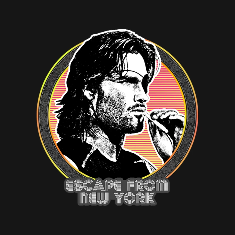 Escape From New York  Retro Look Fan Design Mouse Pad