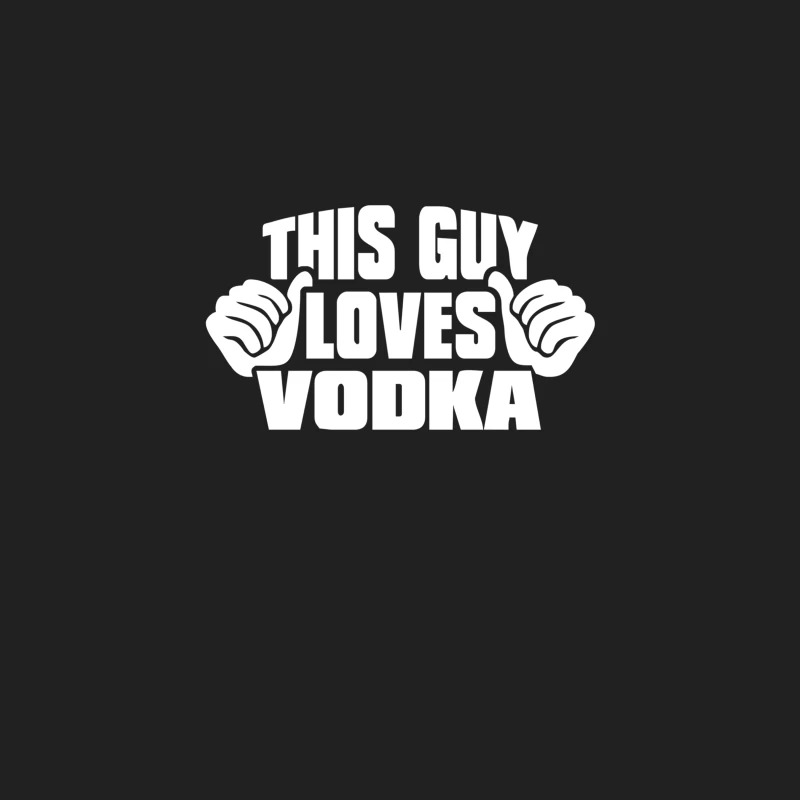 This Guy Loves Vodka Bucket Hat