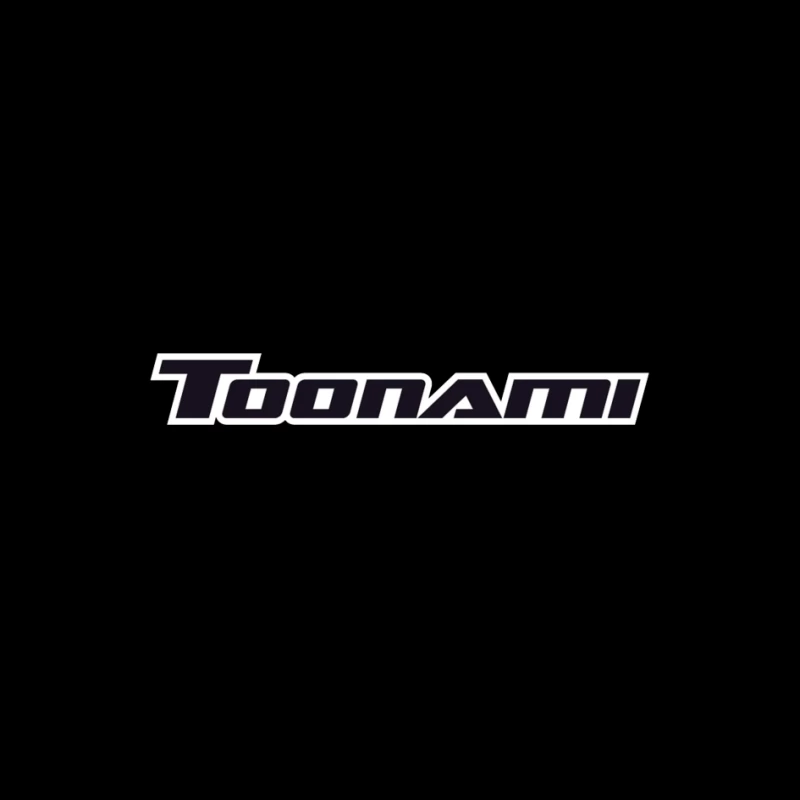 Toonami Black Text Logo - Cartoon Network's Anime Programming Block Pin