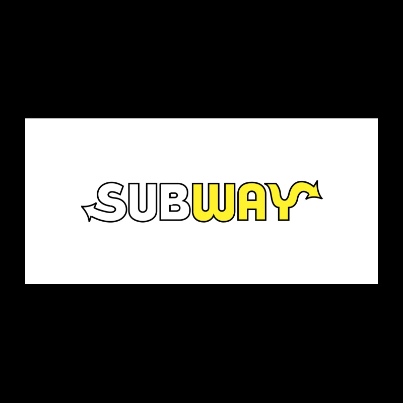 Subway Restaurant Chain Logo Design Coffee Mug