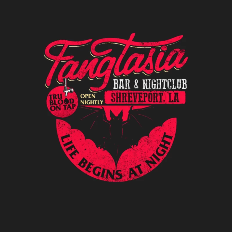 Fangtasia Nightclub Vintage Male Tank Top