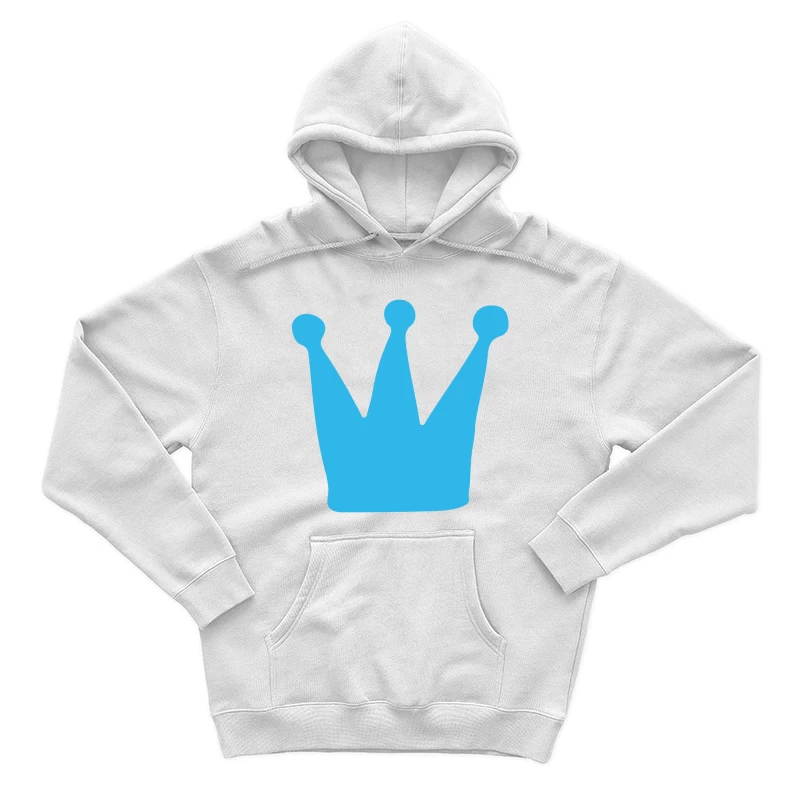 Icône Couronne Bleue Homme Sweat à capuche