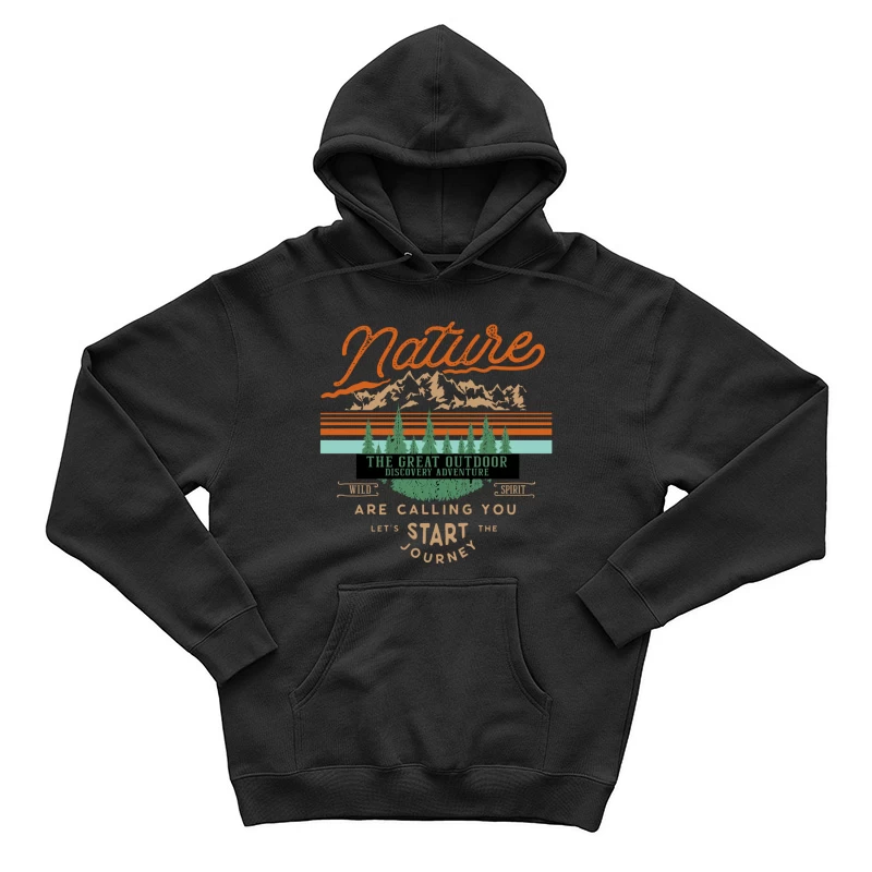 Naturabenteuer im Freien Herren Pullover Hoodie