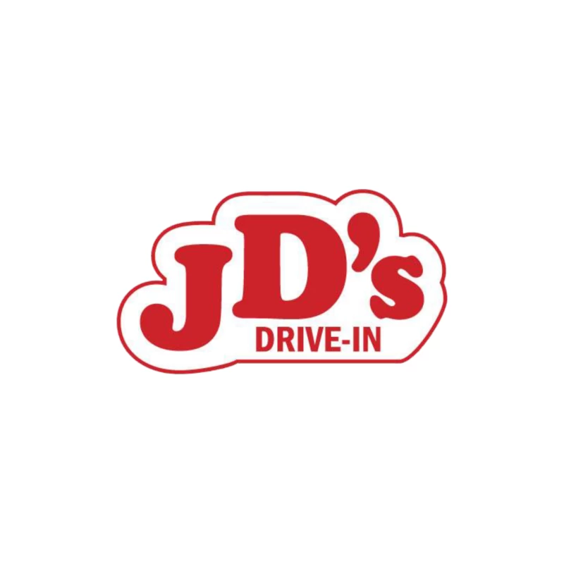 JD's Drive-In 2 Throw Pillow