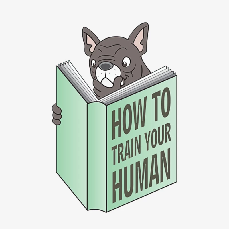 Chien livre drôle: comment entraîner votre humain Femme Sweat-shirt à enfiler