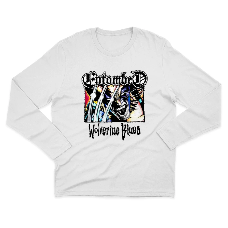 Entombed Wolverine Blues Vintage Male Long Sleeve T-Shirt