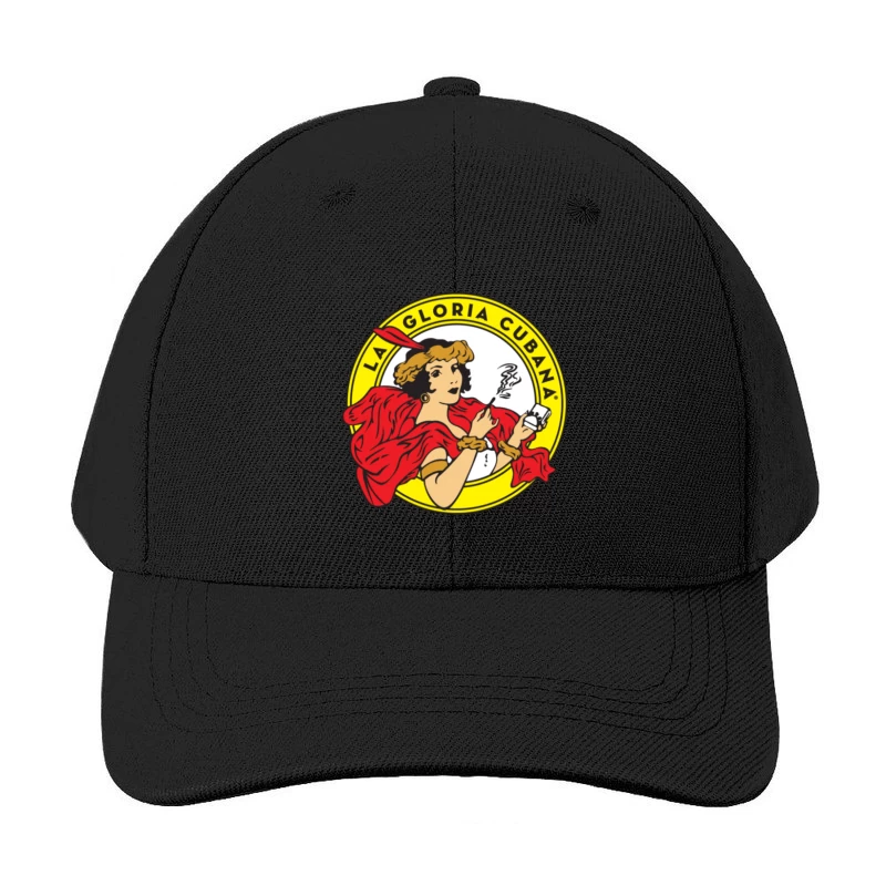 La gloria Cubana Cigar Baseball Cap