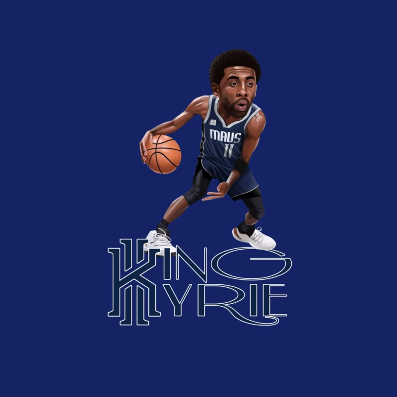 Dallas Mavericks - Kyrie Irving - KING KYRIE Pin