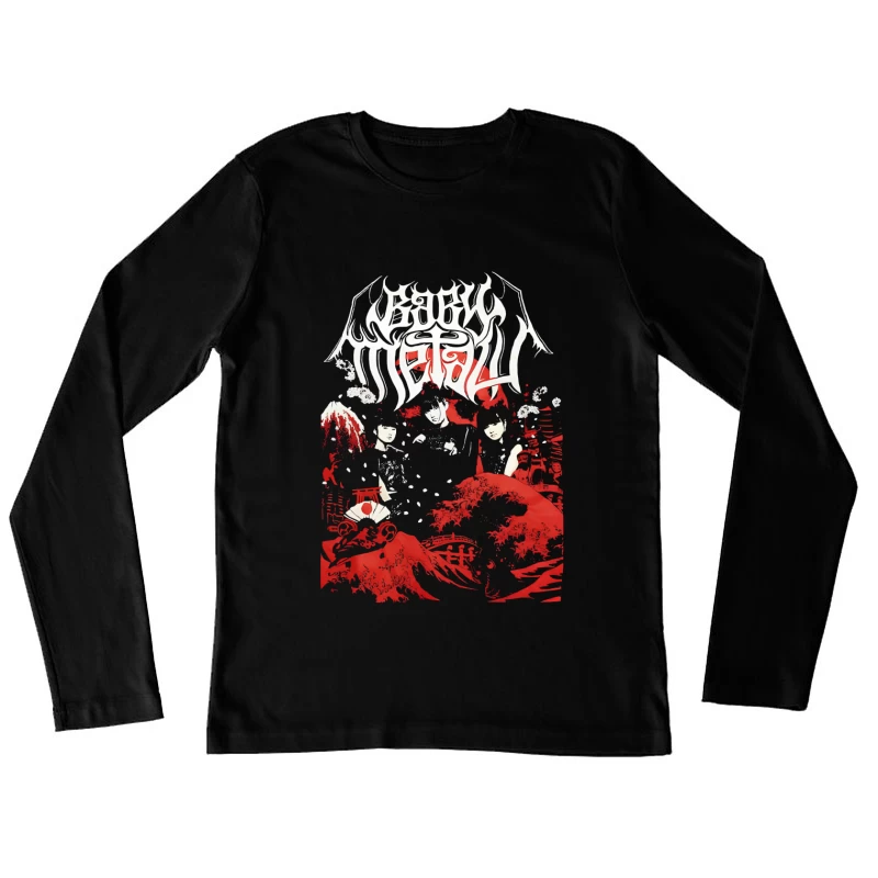 Babymetal Kawaii Female Long Sleeve T-Shirt