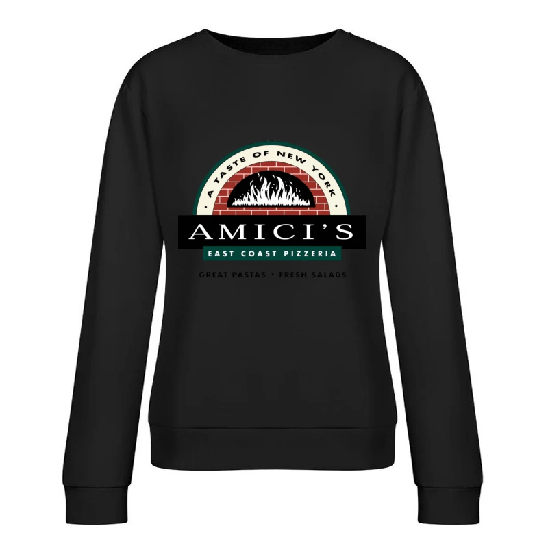 Amici's Pizza New York Female Pullover Sweatshirt
