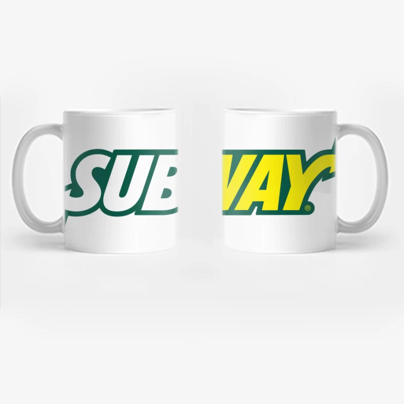 Subway Restaurant Logo Coffee Mug