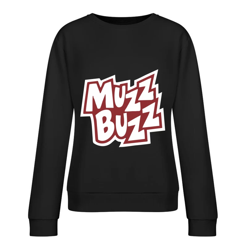 Muzz Buzz Retro Female Pullover Sweatshirt