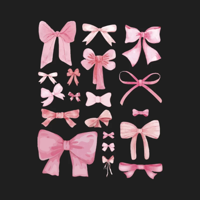 Verschiedene Rosa Schleifen Muster Herren Tanktops