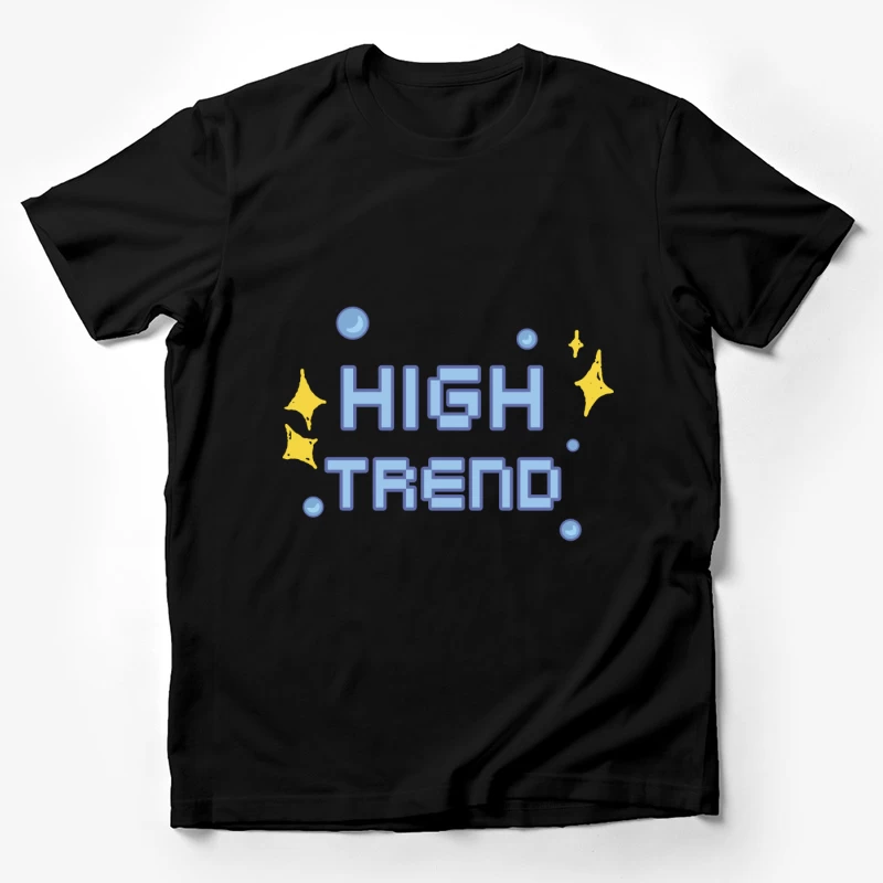High Trend Schriftart Design Herren T-Shirt