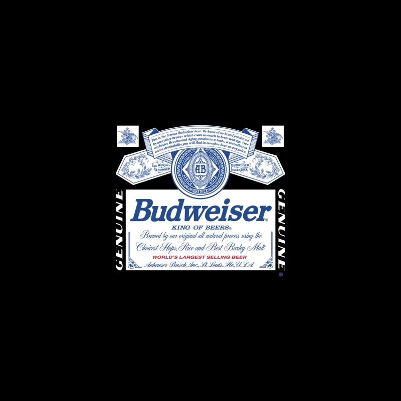 Budweiser Beer Desk Mat