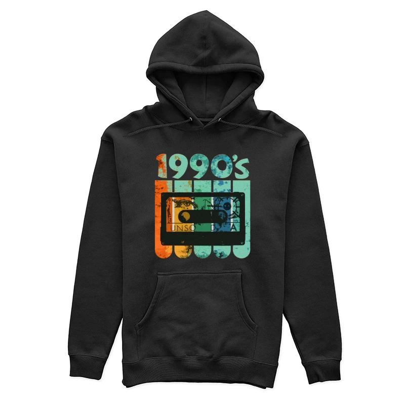 Retro 1990er Jahre Kassetten-Design Damen Pullover Hoodie