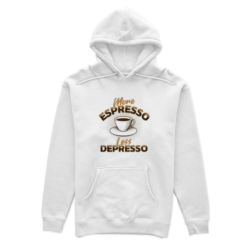 Mehr Espresso, weniger Stress Damen Pullover Hoodie