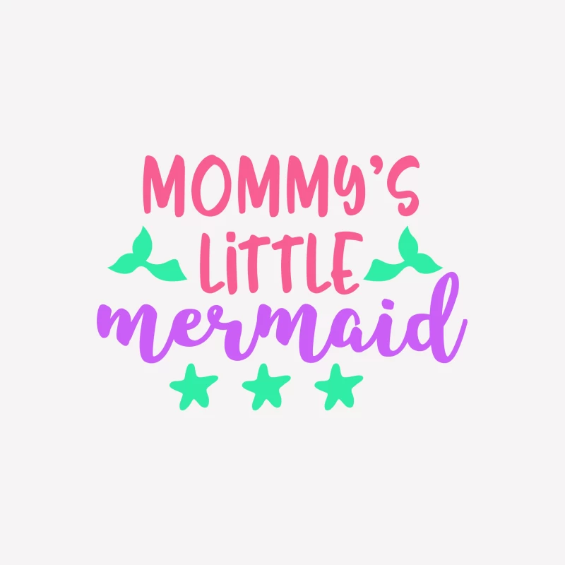 Enfant petite sirène mignonne Femme T-Shirt