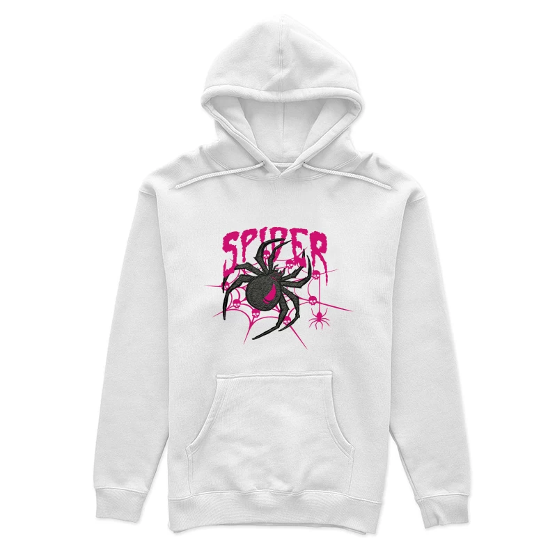 Spinnenmotiv mit Totenkopf Damen Pullover Hoodie