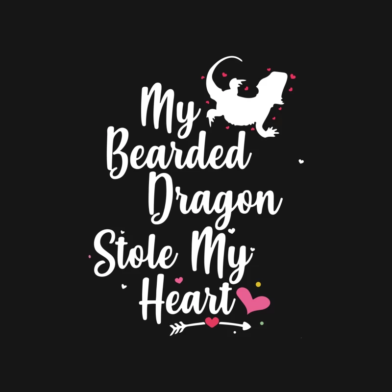 Amour de lézard à barbe Homme Manches Longues T-Shirt